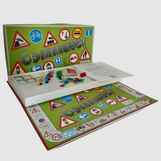Vintage Commuter Board Game - S M T - 1986