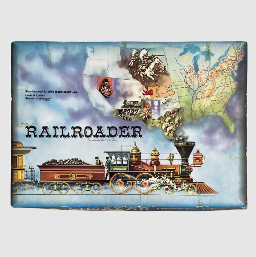 Railroader Board Game - Waddingtons 1963