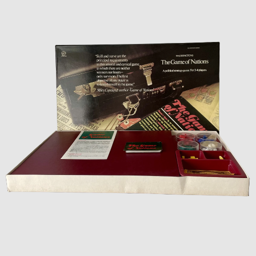 The Game of Nations Board Game - Waddingtons 1973