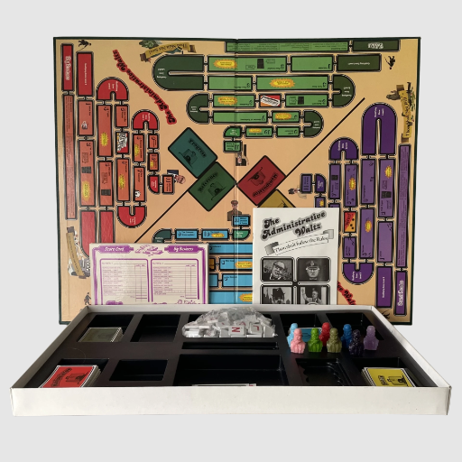 The Administrative Waltz Board Game - Ariel 1976