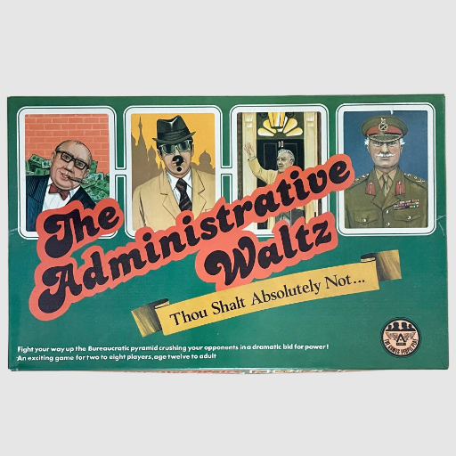 The Administrative Waltz Board Game - Ariel 1976