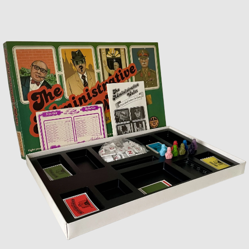 The Administrative Waltz Board Game - Ariel 1976