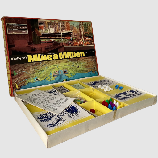 Waddington’s Mine a Million Board Game 1965