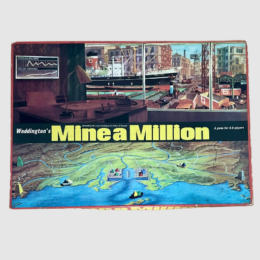 Waddington’s Mine a Million Board Game 1965