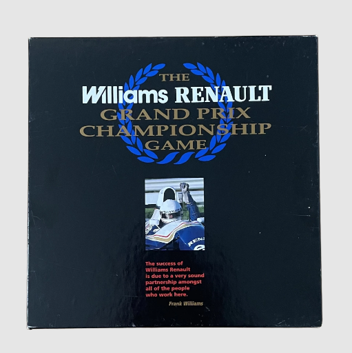 Williams Renault Grand Prix Championship Game - Domark 1994