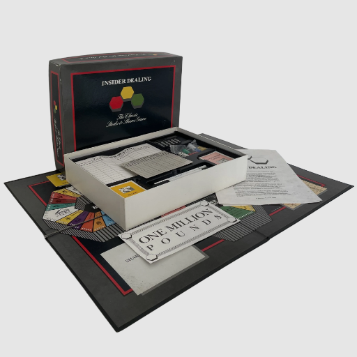 Insider Dealing Board Game - Fantasy Games 1988