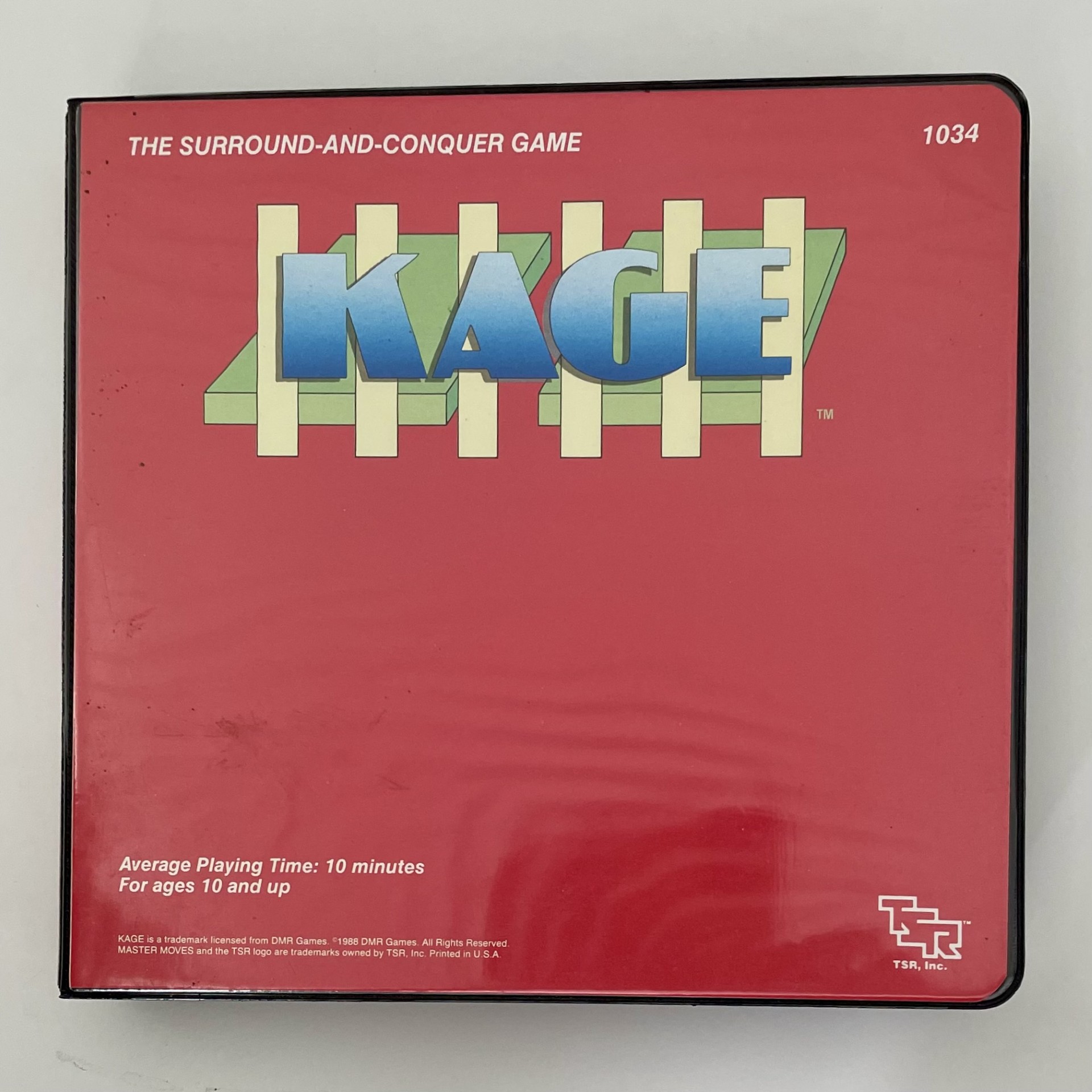 Kage Board Game - TSR 1986