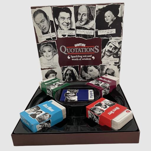 The Game of Quotations - Milton Bradley 1987