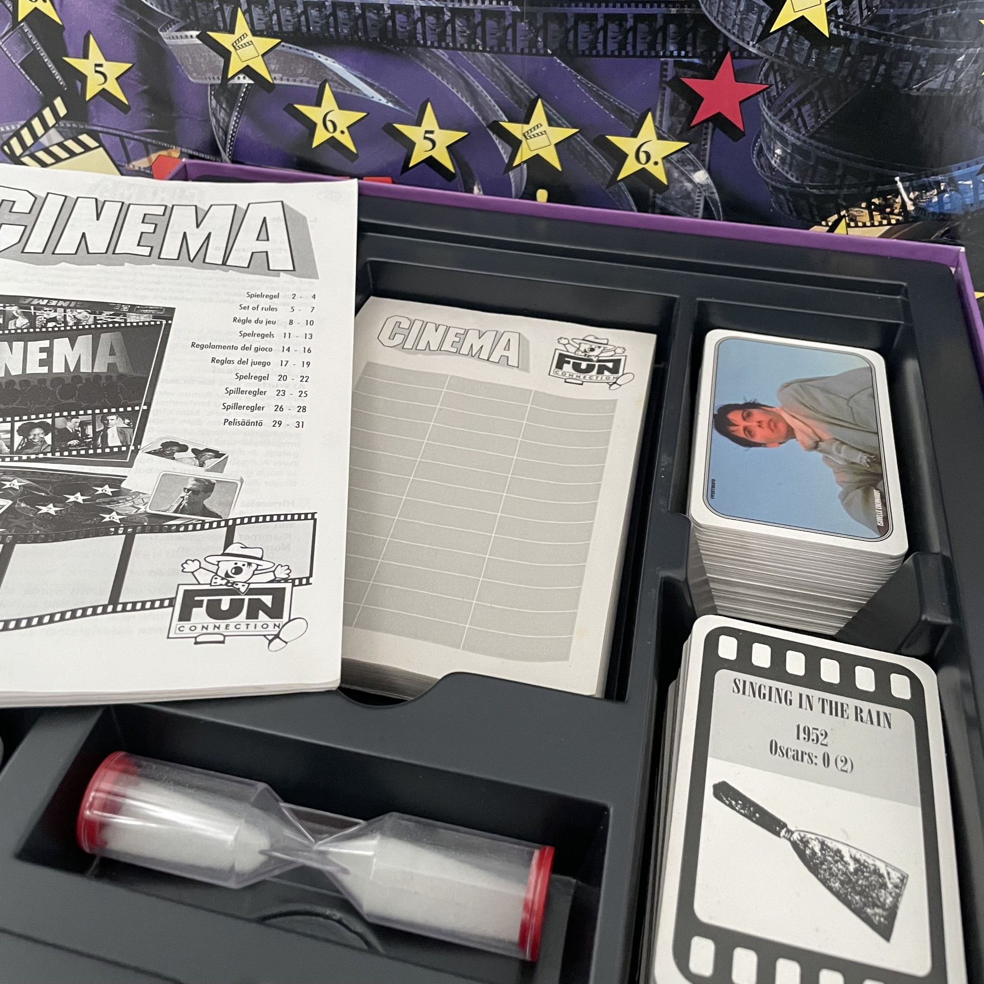 Cinema Board Game - Fun Connection 1995
