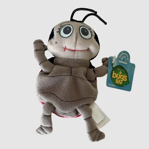 Applause Beanie - Bugs Life - Francis The Ladybug 1998