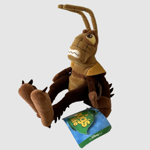 Disney Store Pixar A Bug's Life Hopper Beanie Plush Toy - Retired