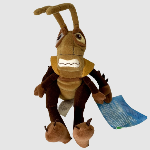 Disney Store Pixar A Bug's Life Hopper Beanie Plush Toy - Retired