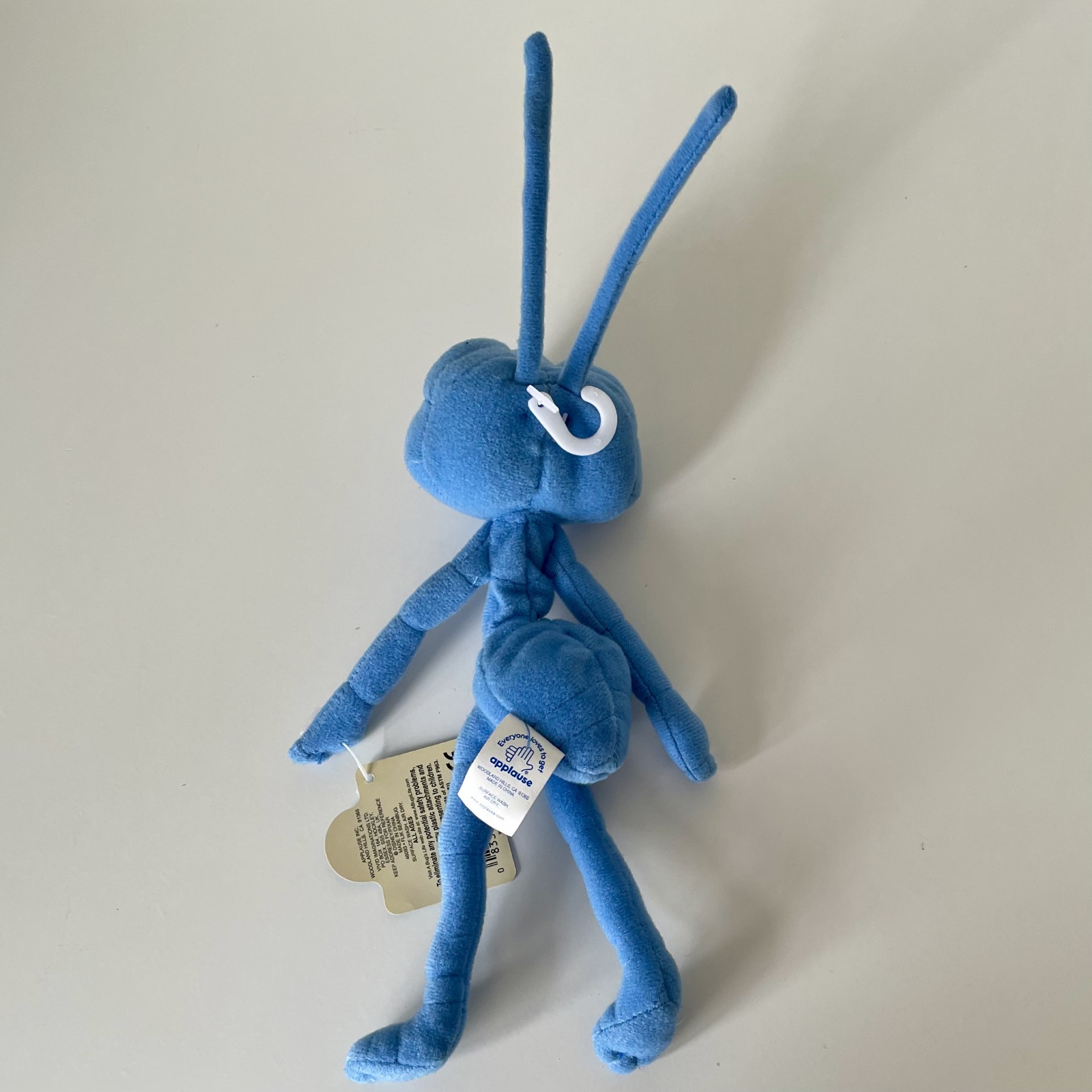 Applause Disney Pixar's A Bug's Life Flik Plush Beanie Toy