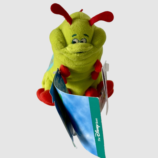 Disney Store Pixar's A Bug's Life Heimlick Plush Beanie Toy 1998