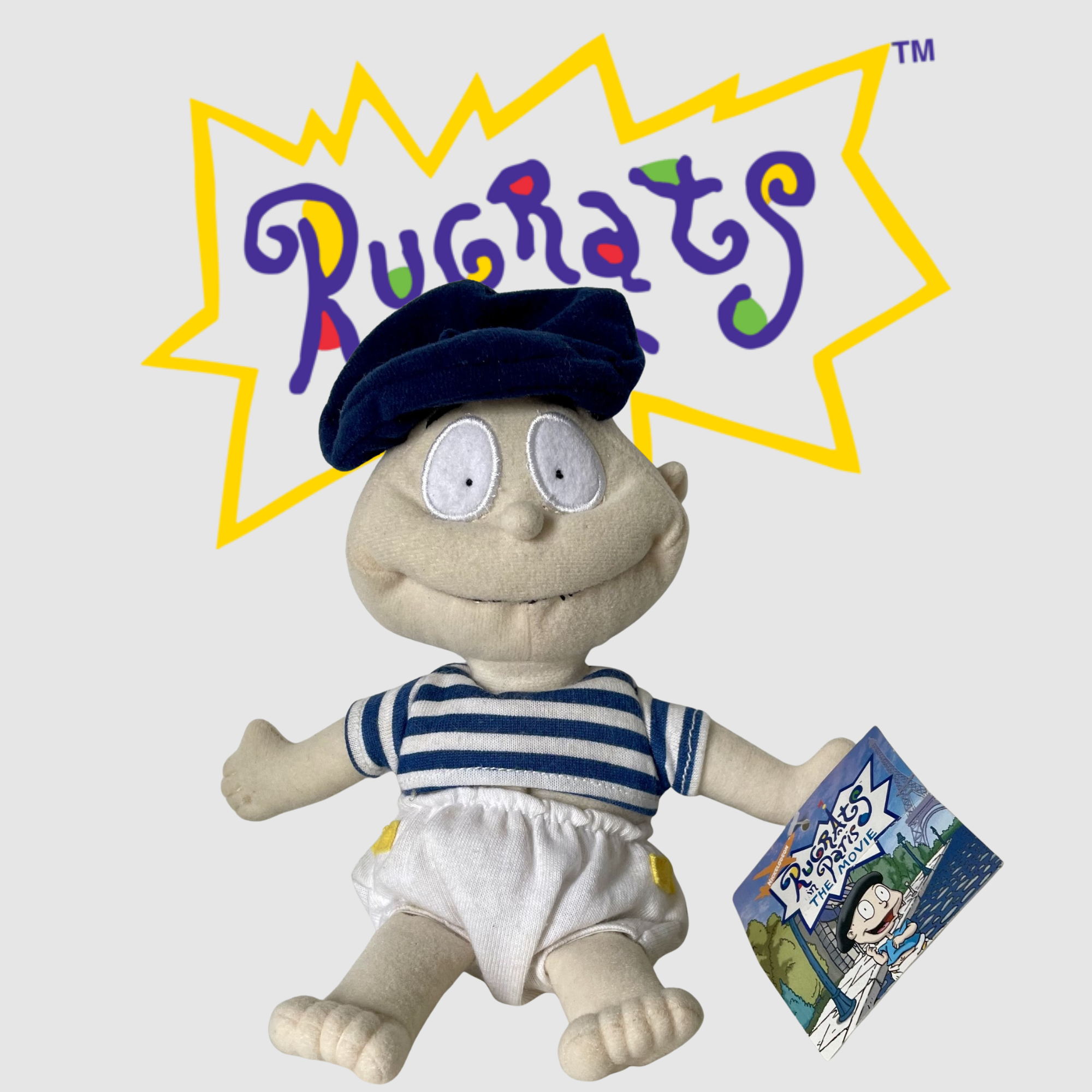 Rugrats in Paris Tommy Pickles Plush Doll - Viacom 2000
