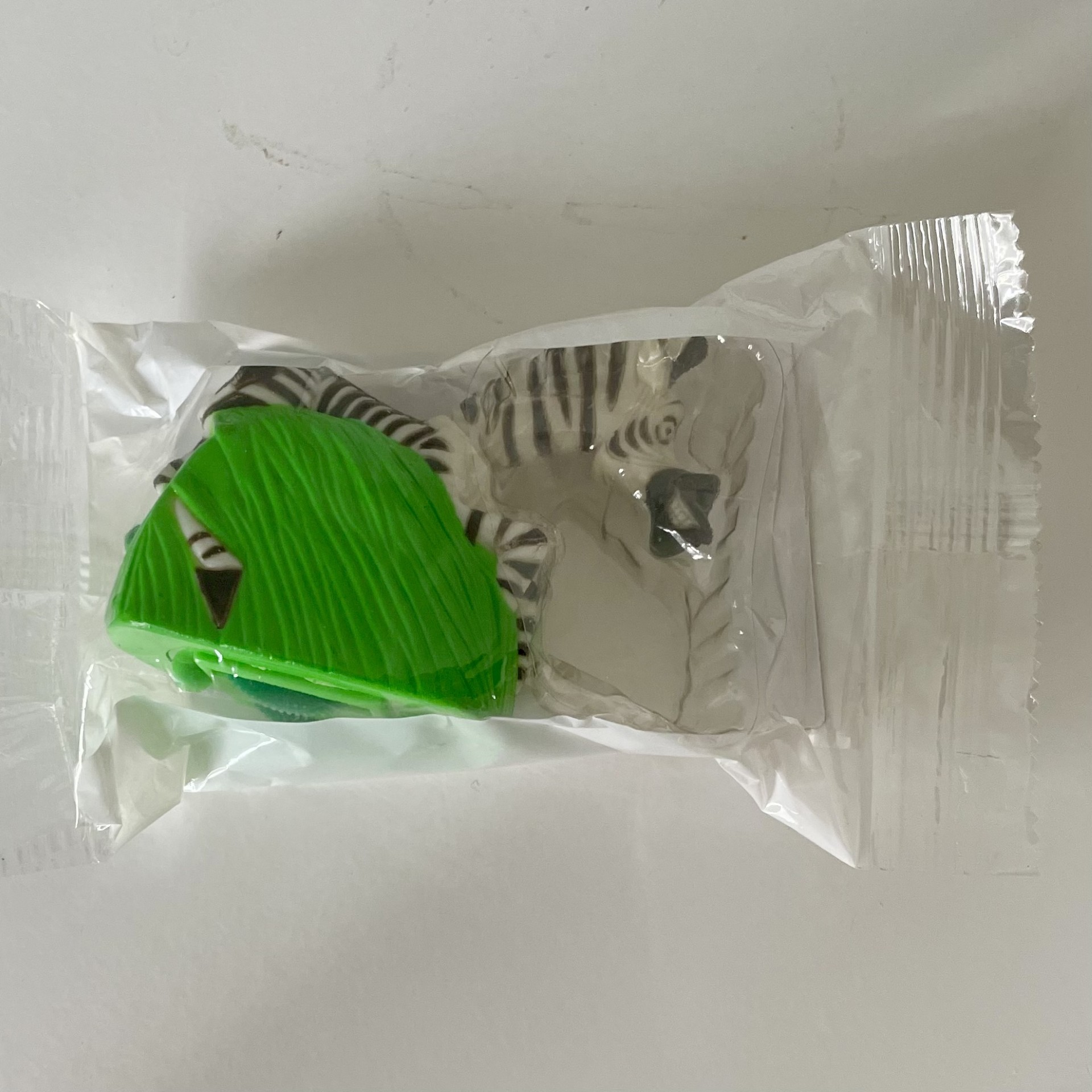 Nestlé Madagascar Fun Runner Marty the Zebra Cereal Toy 2005 in Packet