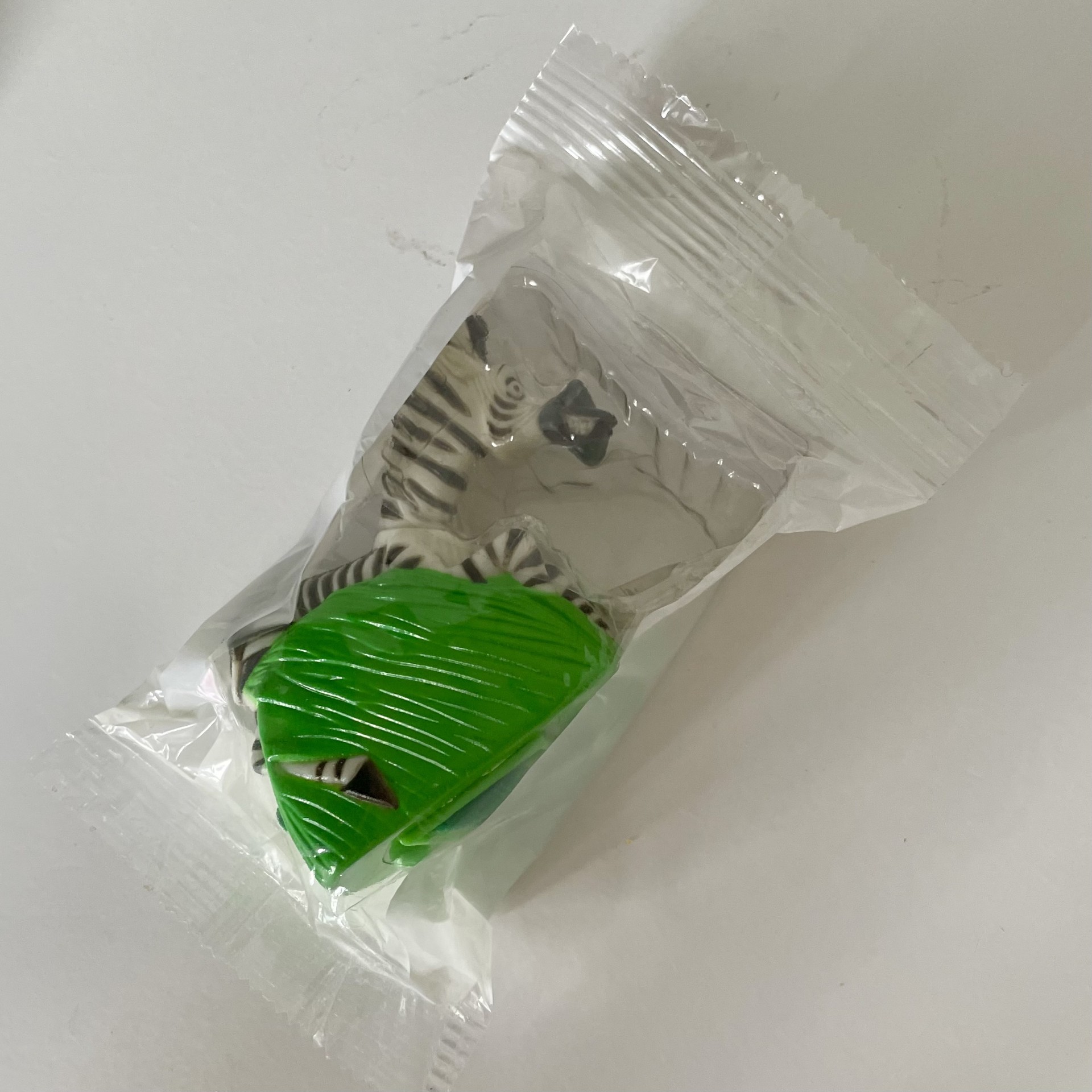 Nestlé Madagascar Fun Runner Marty the Zebra Cereal Toy 2005 in Packet