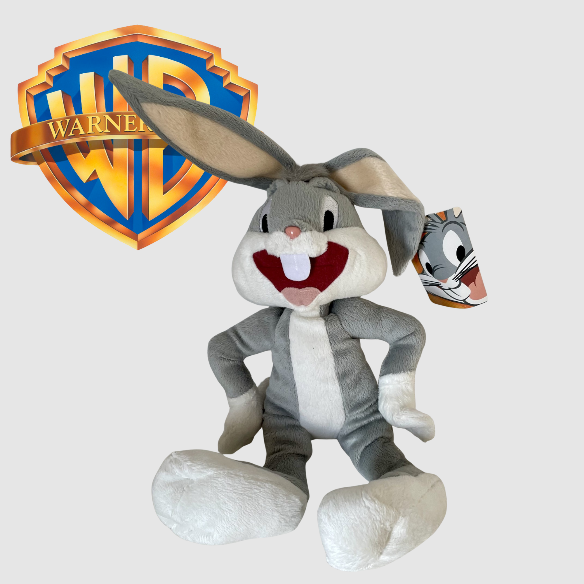 Vintage Warner Bros. Looney Tunes Bugs Bunny Plush Toy by Boots 1993