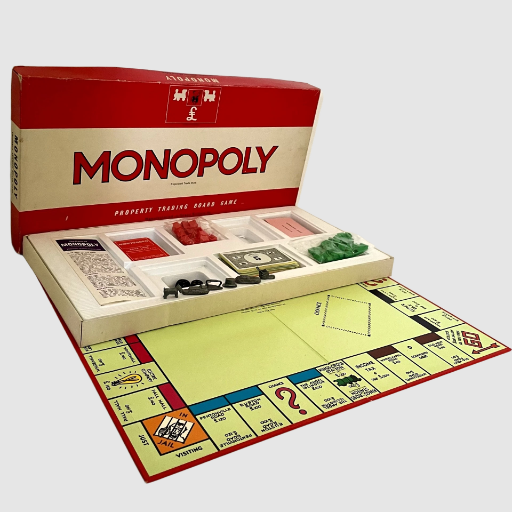 Vintage Monopoly Board Game - Waddingtons 1972