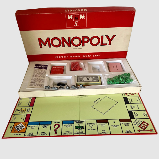 Vintage Monopoly Board Game - Waddingtons 1972