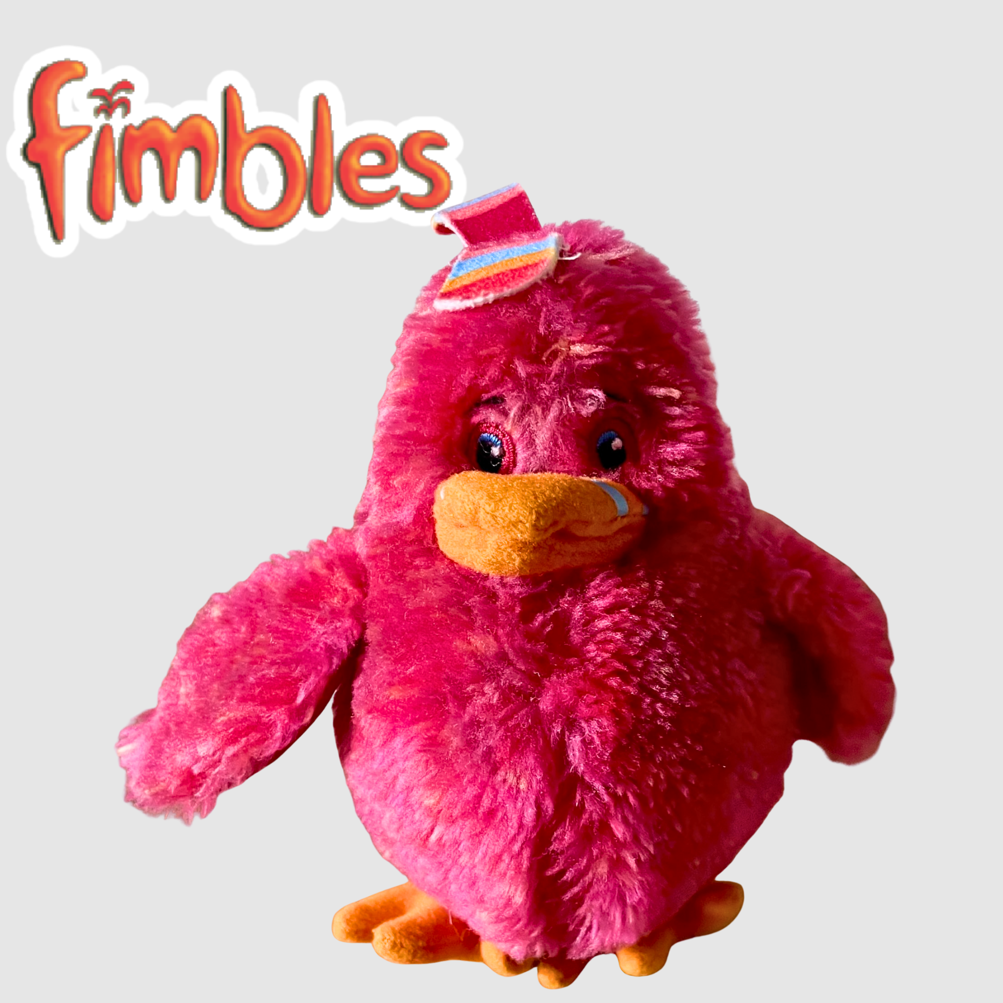 Fimbles Bessie Bird Plush Toy - Fisher Price 2002