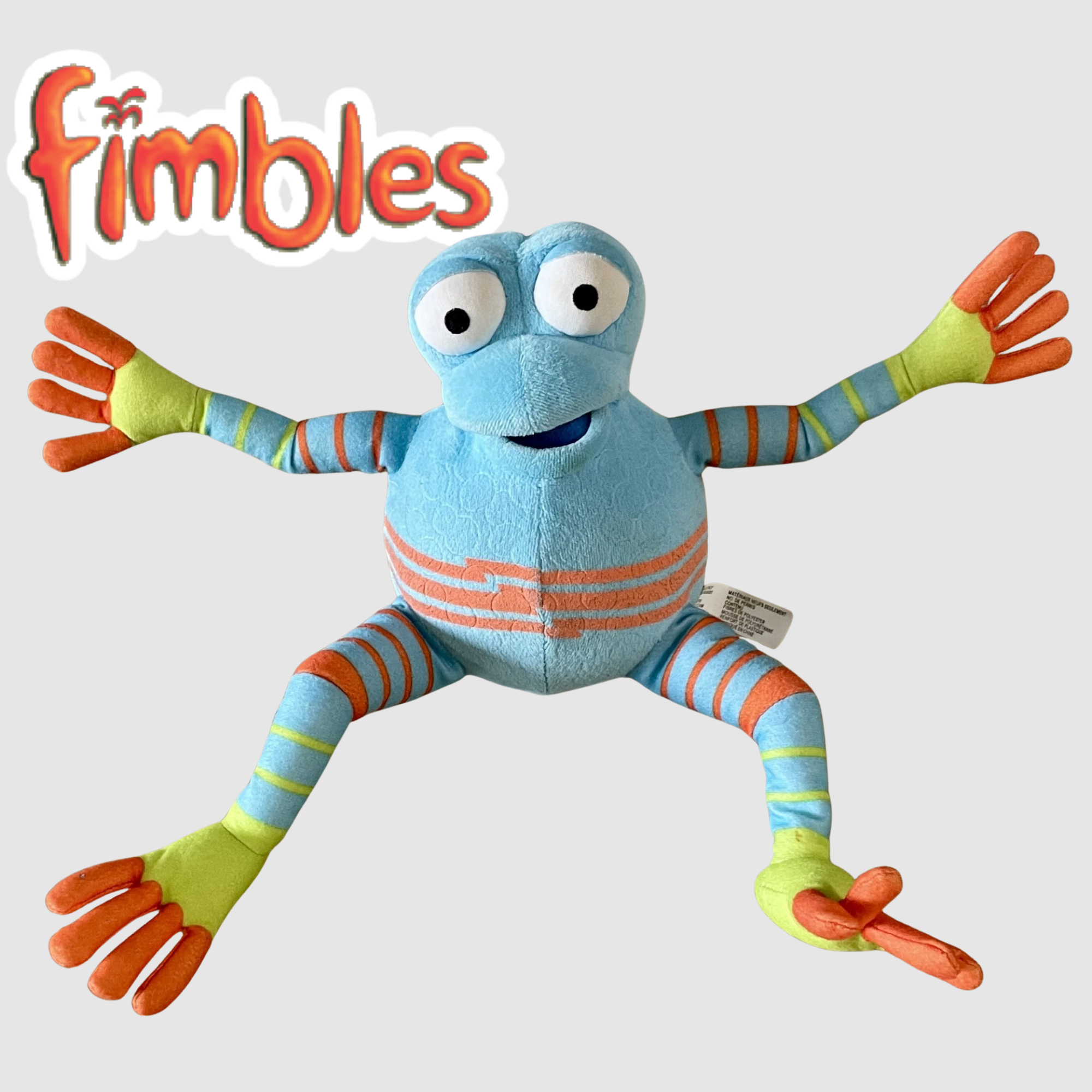 Rare Fisher-Price Fimbles Bouncin Rockit Talking Plush Toy 2002