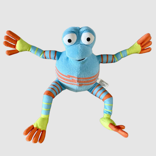 Rare Fisher-Price Fimbles Bouncin Rockit Talking Plush Toy 2002