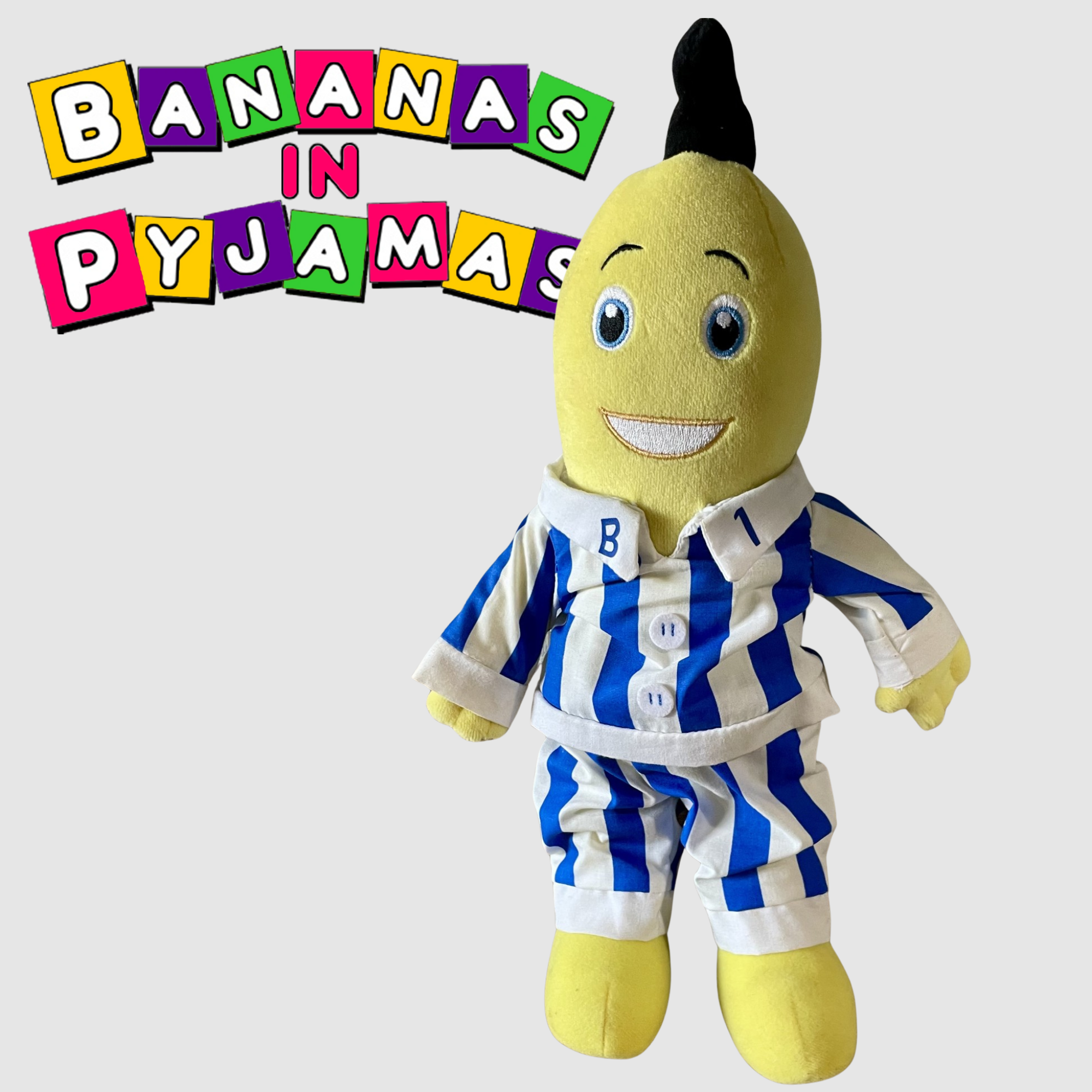 Talking Bananas in Pyjamas B1 Plush Toy - Golden Bear 2012