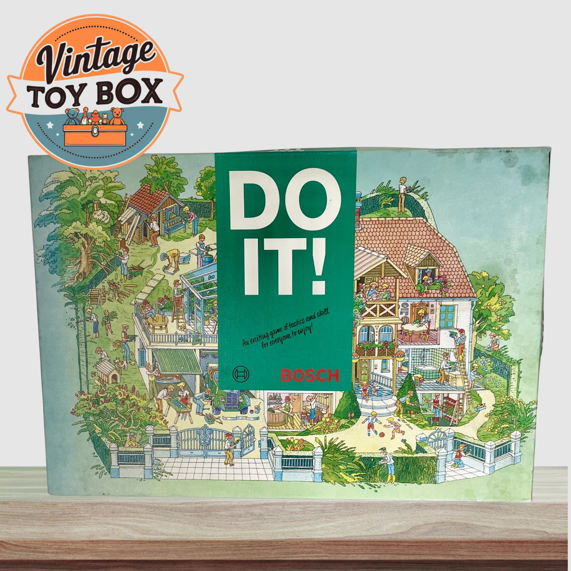 Rare Bosch Do It! Board Game 2011