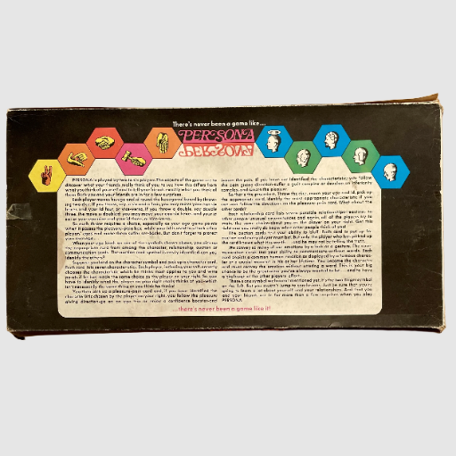 Rare Persona Board Game - Sheladas 1974