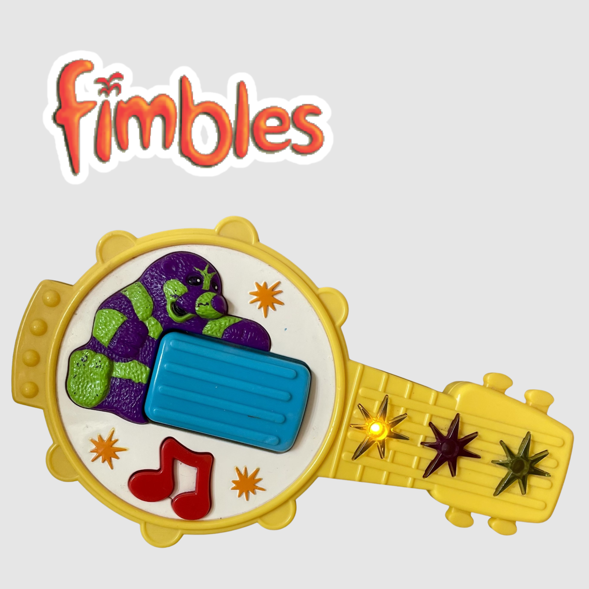 Fimbles Roly Mo Musical Toy Bango Guitar - Mattel 2005