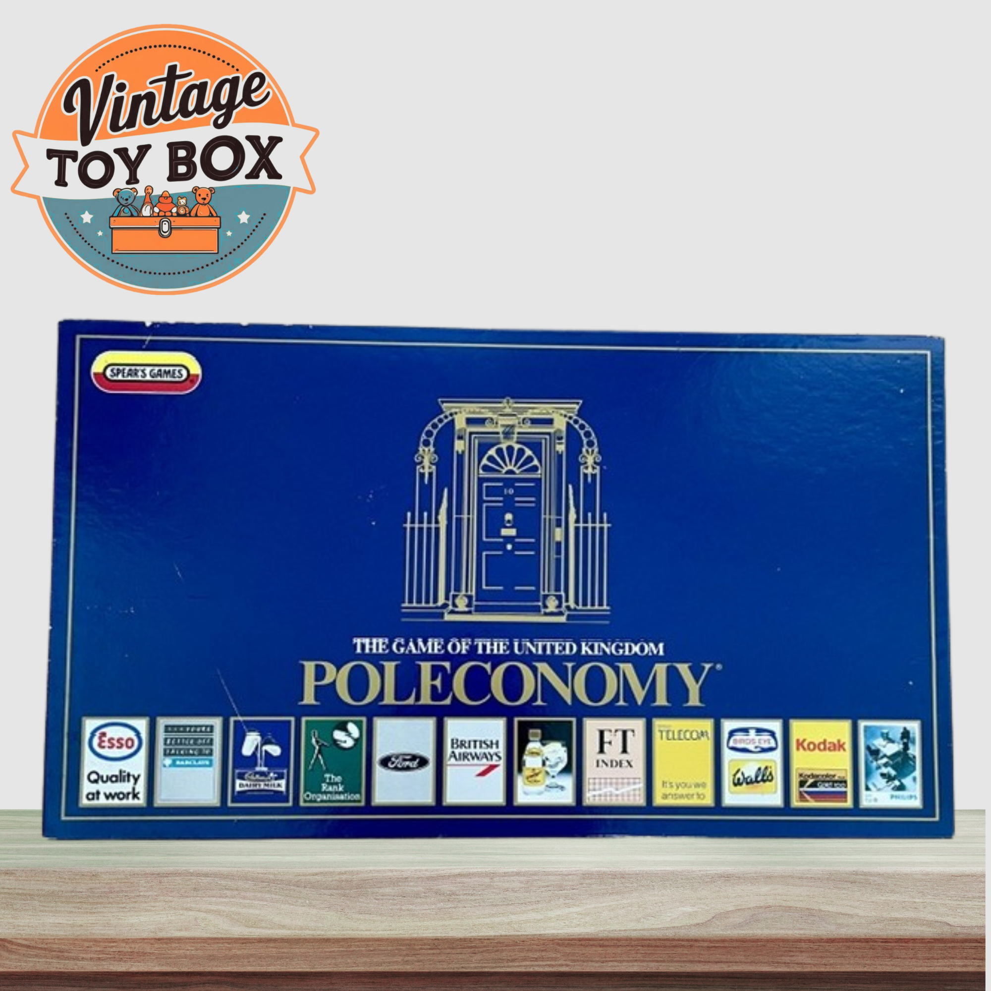 Poleconomy Board Game (UK Edition) - Spears 1983
