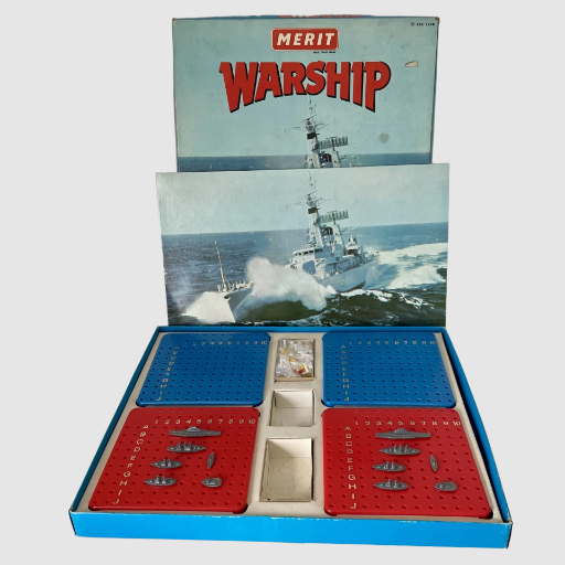 Vintage Warship Board Game - Merit 1976