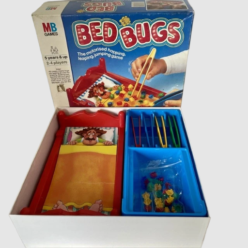 Bed Bugs Board Game - MB Milton Bradley 1985