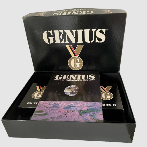 GENIUS The Guinness Book of Records Board Game 1988