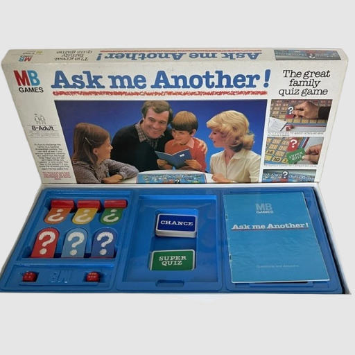 Ask Me Another! Board Game - MB Games 1984