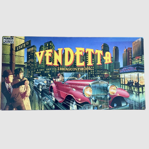 Vendetta: Chicago in the 30s Board Game - Parker 1990