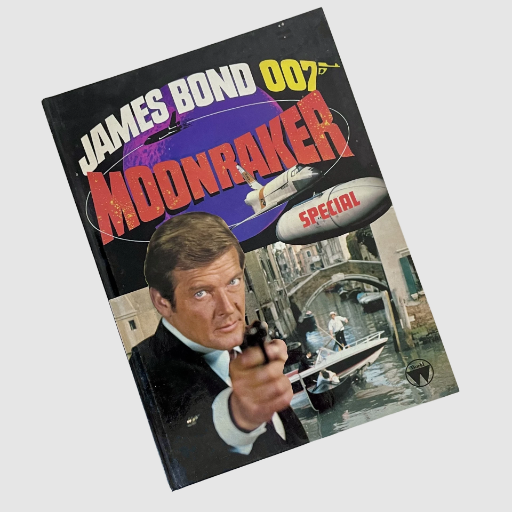 James Bond 007 Moonraker Annual World and Whitman 1979