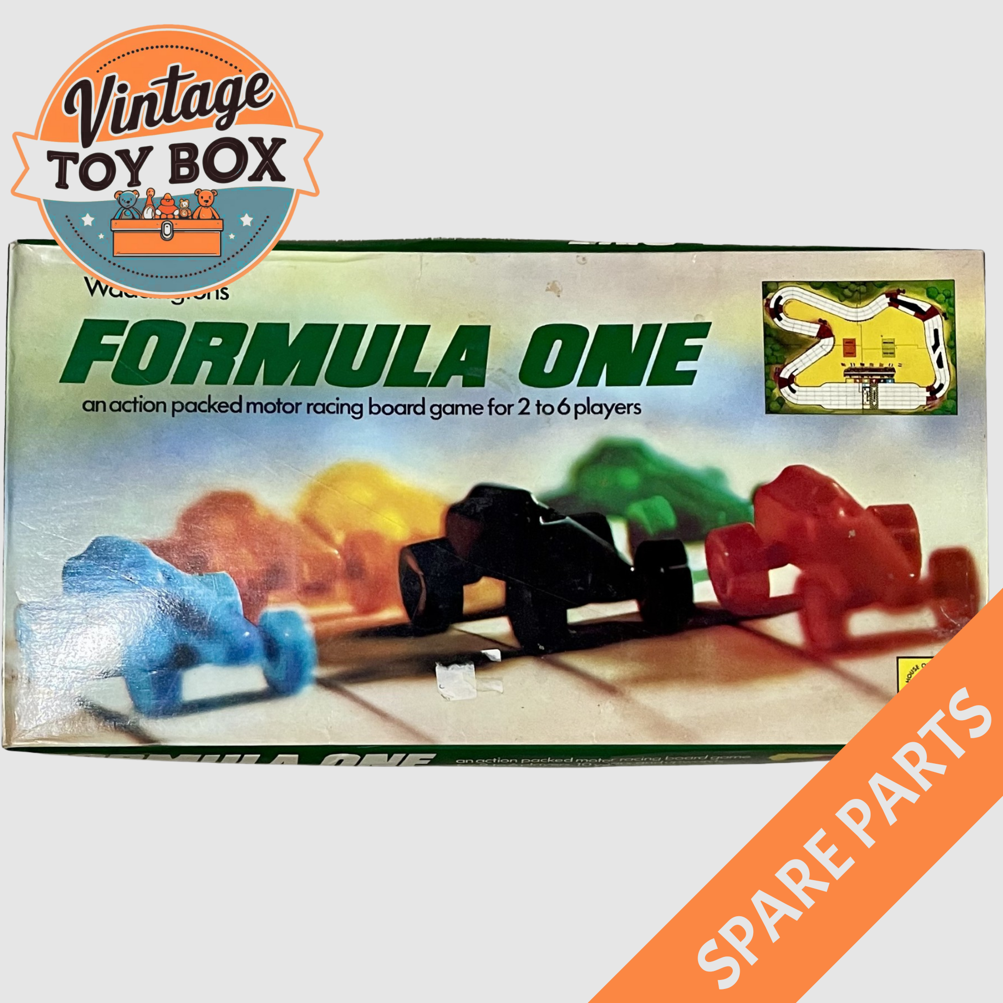 Formula One Board Game - Waddingtons 1978 Spare Parts