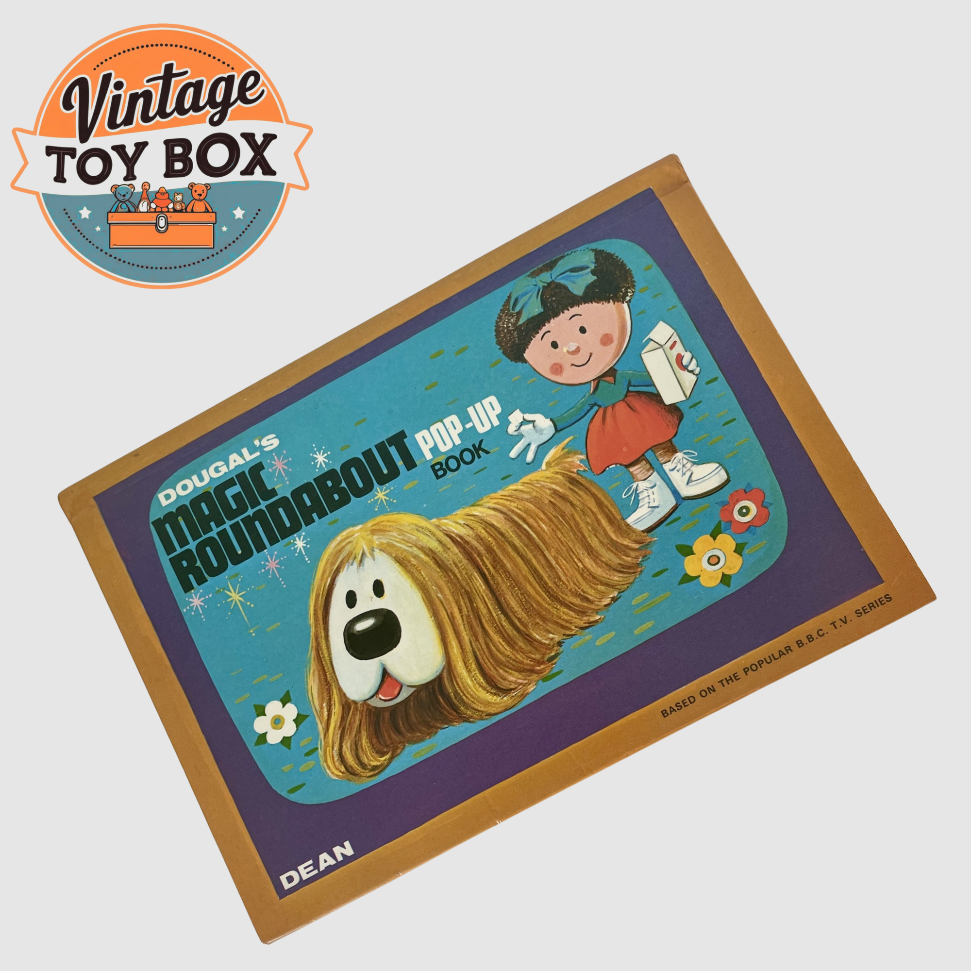 Vintage Magic Roundabout Pop-Up Book 1971