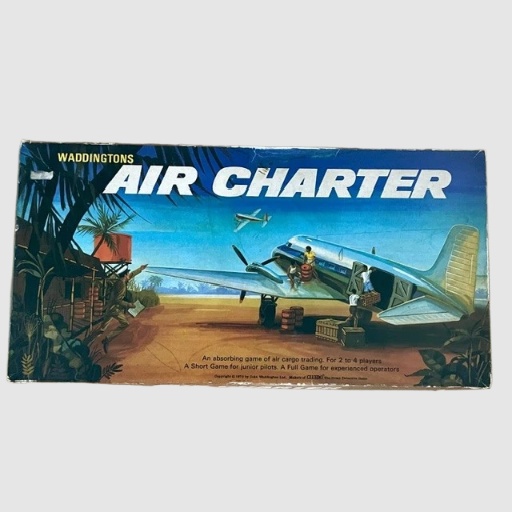 Air Charter Board Game - Waddingtons 1970