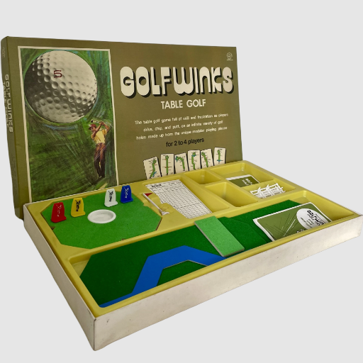 Golfwinks Table Golf Game - Waddngtons 1973