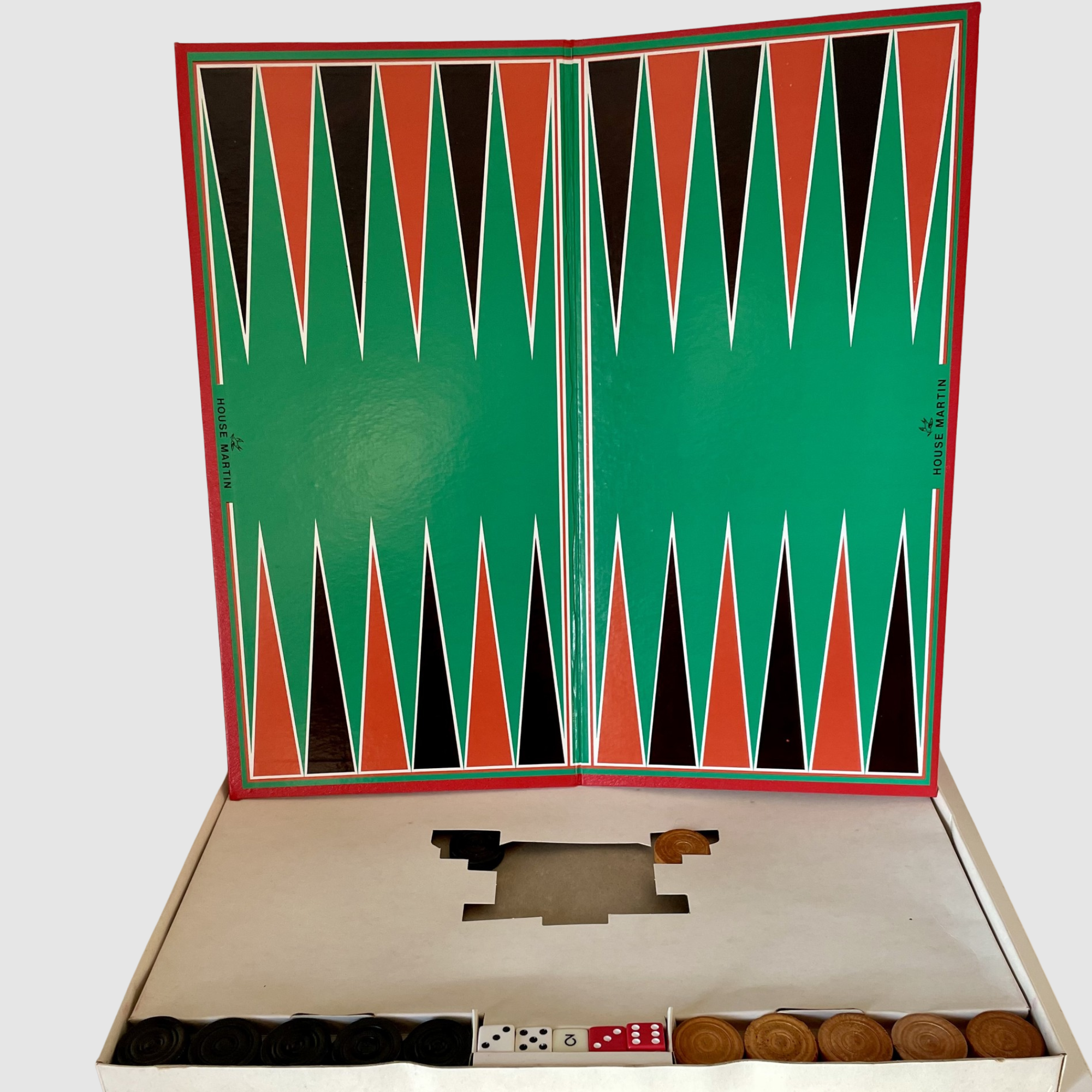 Vintage Backgammon - House Martin 1970s