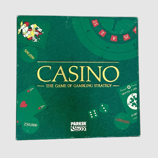 Vintage Casino Board Game - Parker 1988