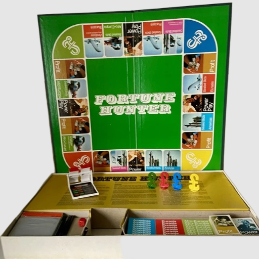 Fortune Hunter Board Game AKA Billionaire - Parker 1973