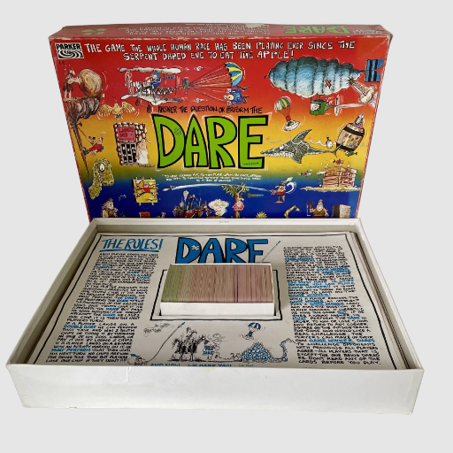 Dare Board Game - Parker 1989