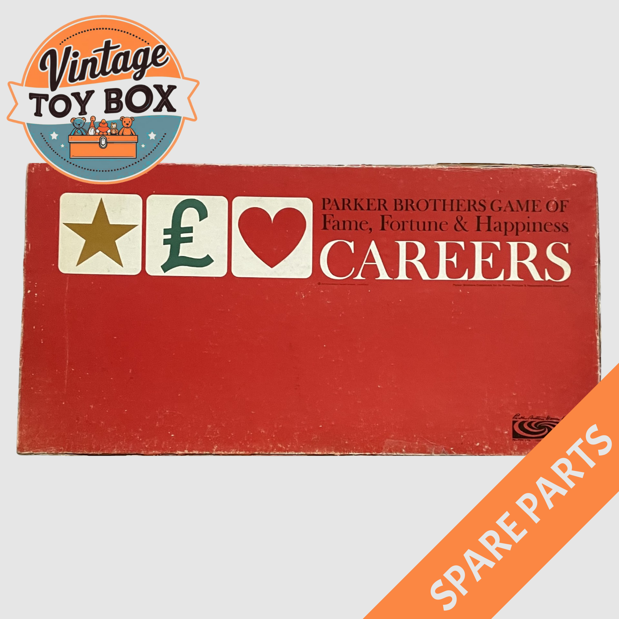 Careers Board Game - Parker 1965 Spare Parts