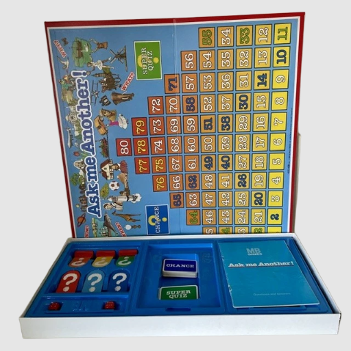 Ask Me Another! Board Game - MB Games 1984