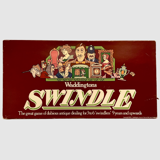 Swindle Board Game - Waddingtons 1976