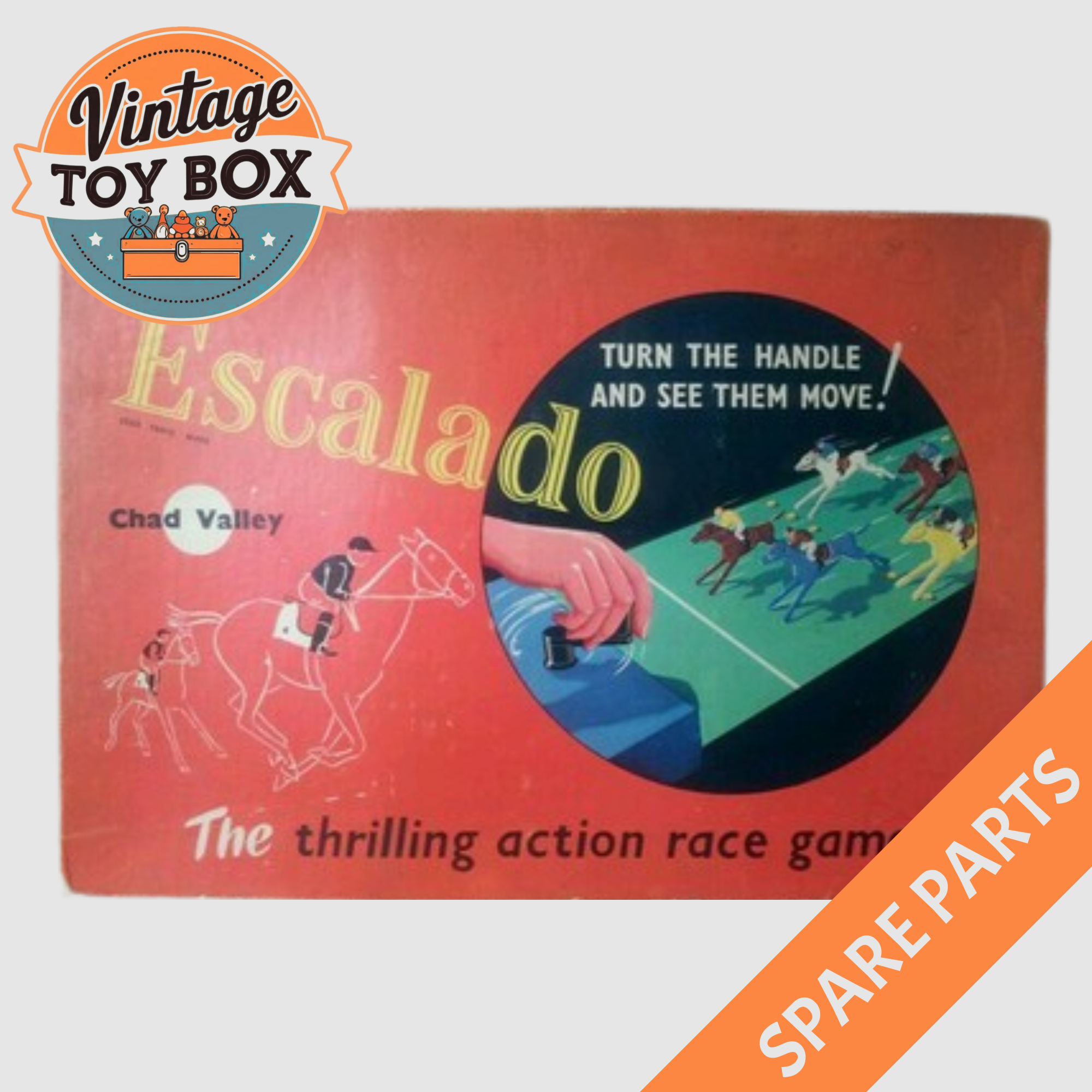Escalado Horse Racing Game - Waddingtons 1950s Spare Parts